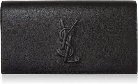 ysl bdj clutch size|YSL Yves Saint Laurent Women's Leath.